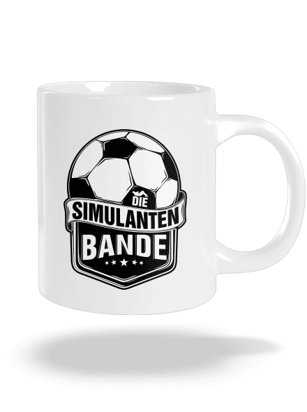 Simulanten bande velký hrnek White