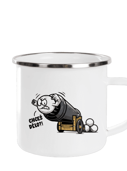 Chceš dělo? plecháček White