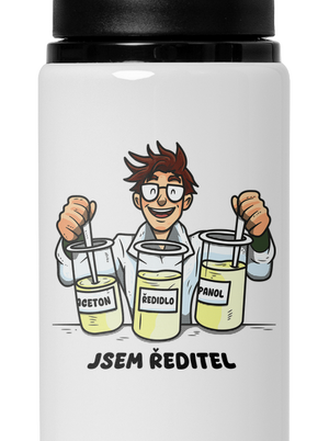 Jsem ředitel lahev na vodu White