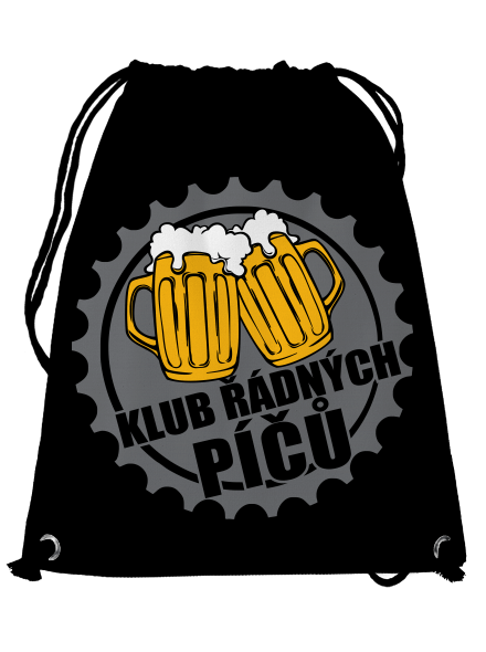 Klub řádných píčů vak Black