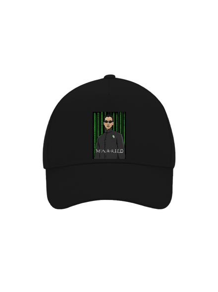 Neoženich kšiltovka baseballka Black