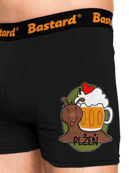 Plžeň boxerky Black