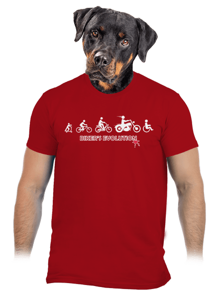 Bikers evolution pánské tričko Red