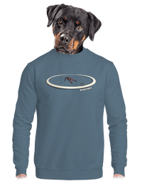 unisex mikina bez kapuce