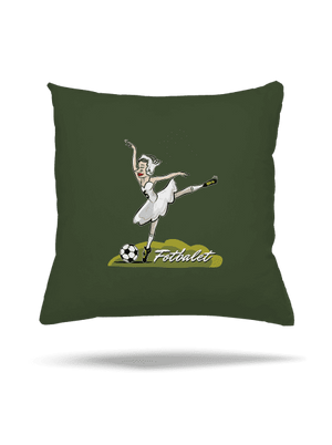 Fotbalet polštář Olive Green