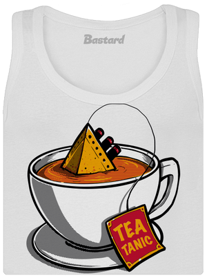 Teatanic dámské tílko klasické White