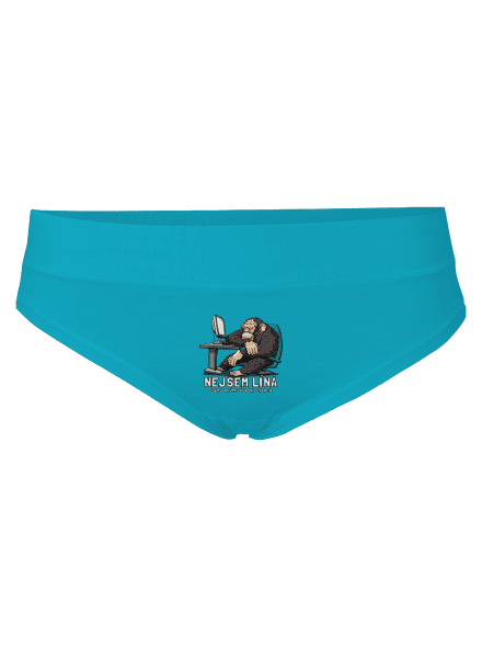 Nejsem líný dámské kalhotky Turquoise