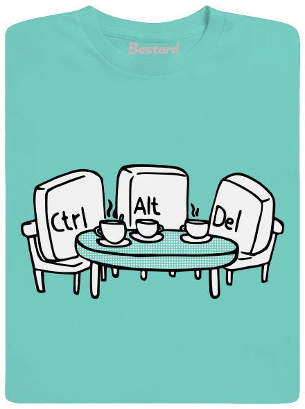 Nerozluční kamarádi pánské tričko Millenial Mint