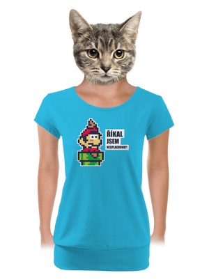 dámské tričko s lemem