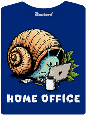 Šnekův home office dámské tričko s lemem Royal Blue Mal