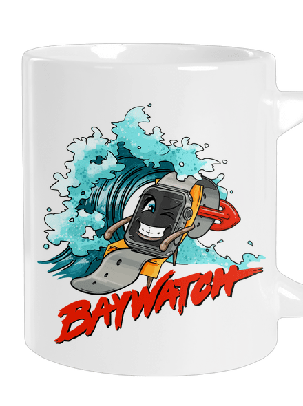 Baywatch velký hrnek White