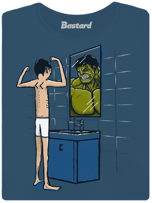 Hulk dámské tričko premium Petrol Blue