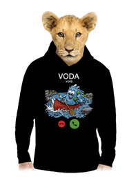 dětská mikina klokanka