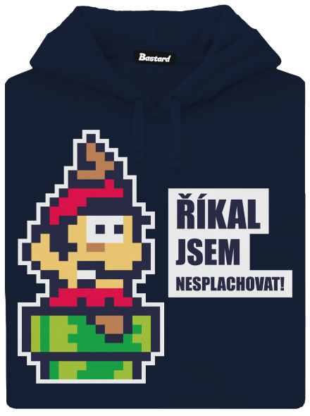 Nesplachovat pánská mikina klokanka Navy