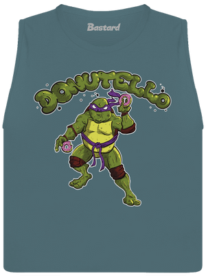 Donutello dámské tílko volné Heather Deep Teal