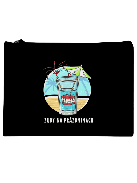 Zuby na prázdninách taštička Black