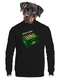 unisex mikina bez kapuce