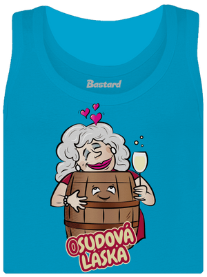 Osudová láska dámské tílko klasické Blue Atol