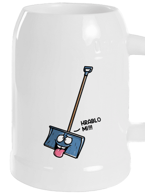 Hráblo půllitr White