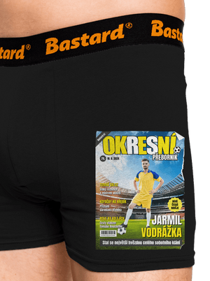 Fotbalová hvězda boxerky Black