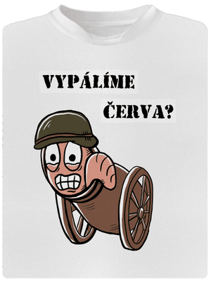 Vypálíme červa? dětské sportovní tričko White