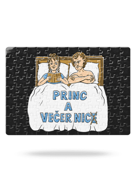 Princ a Večer nic puzzle White