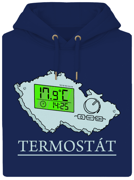 Termostát unisex mikina premium Navy