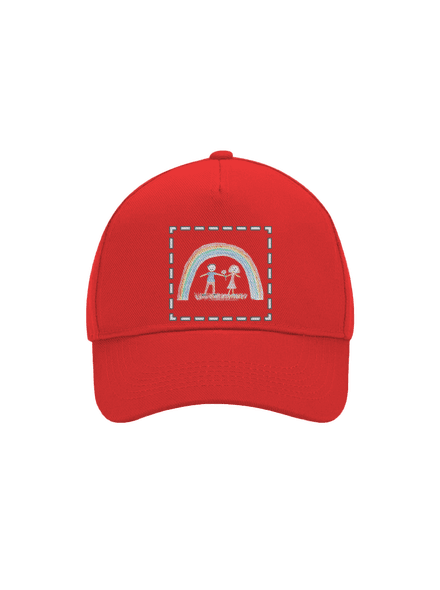 Dětské kresby - nahraj vlastní kšiltovka baseballka Classic Red