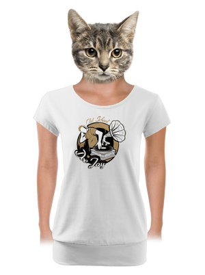 dámské tričko s lemem