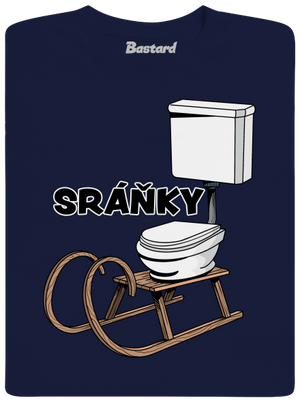 Sráňky pánské tričko Navy