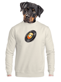 unisex mikina bez kapuce