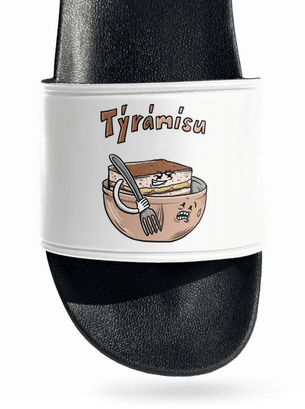 Týrámísu pantofle White