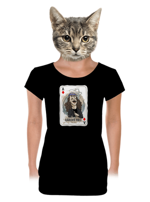 dámské tričko s lemem