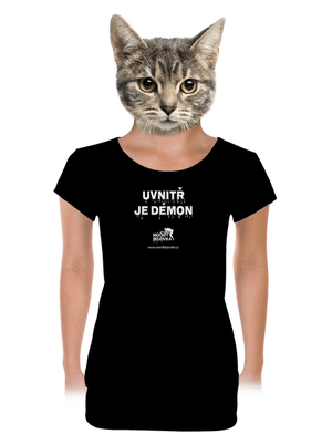 dámské tričko s lemem