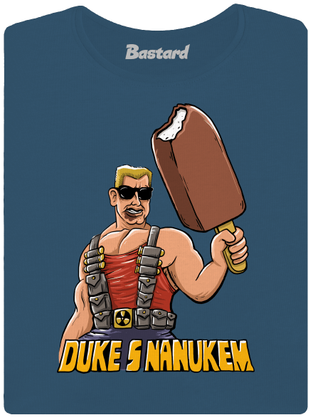 Duke s nanukem dámské tričko premium Petrol Blue