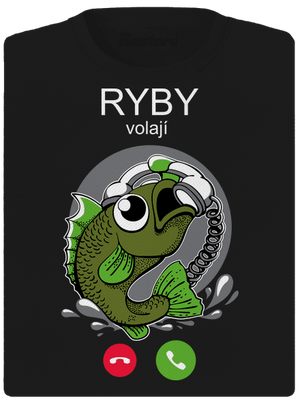 Ryby volají dámské sportovní tričko Black