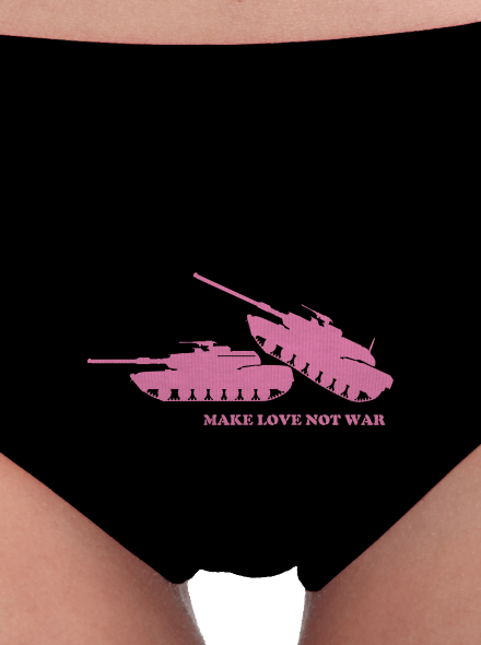 Tanky dámské kalhotky Black