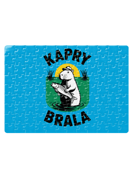 Kapry brala puzzle White