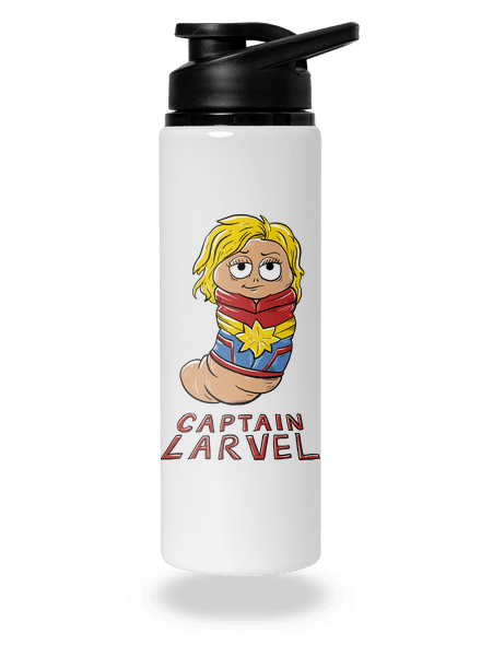 Captain Larvel lahev na vodu White