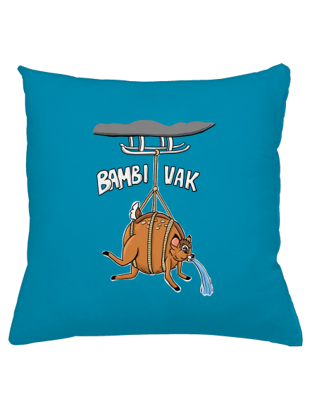 Bambi vak polštář Blue Turquoise