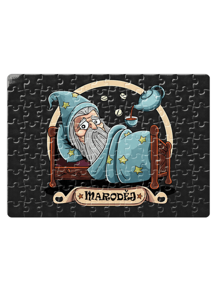 Maroděj puzzle White