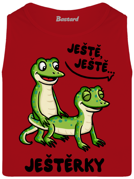 Ještě, ještě pánské tílko Red