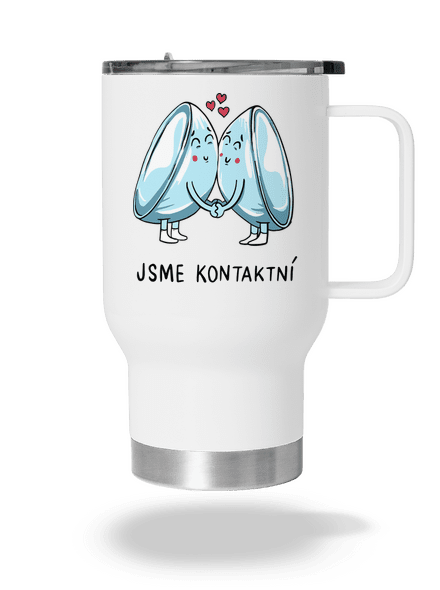 Kontaktní čočky termohrnek White