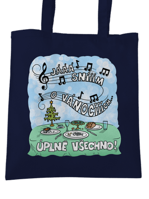 Sním o Vánocích taška French Navy