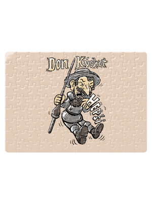 Don Kýchot puzzle White