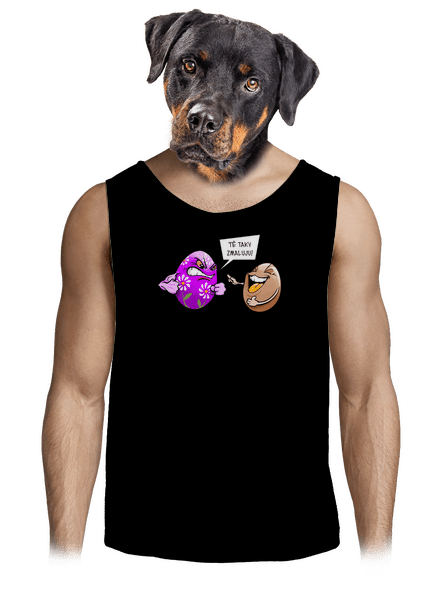 Zmaluju tě pánské tílko Black