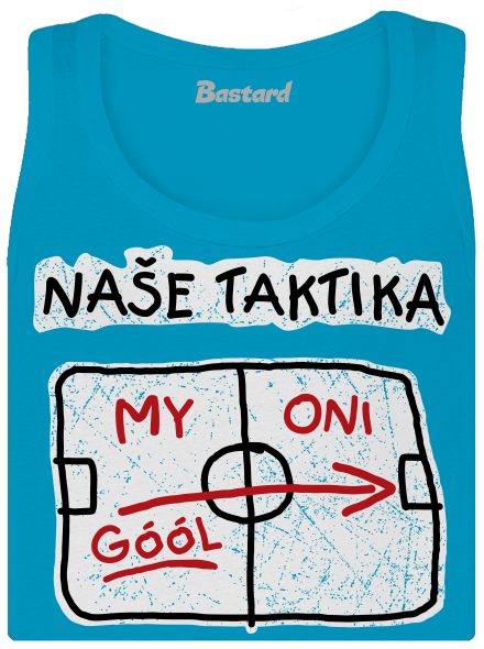 Naše taktika dámské tílko klasické Blue Atol