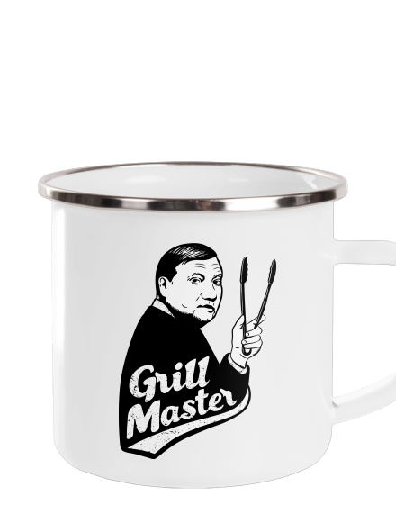 Grill master plecháček White