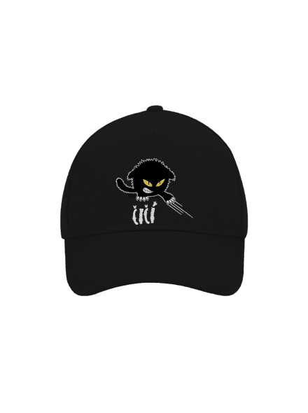 Čičina kšiltovka baseballka Black