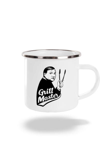 Grill master plecháček White